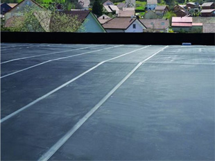 toiture de membrane EPDM